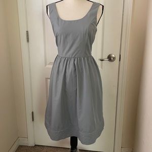 TEVOLIO satin gray dress size 8